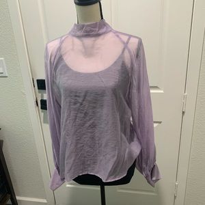 Lilac Blouse